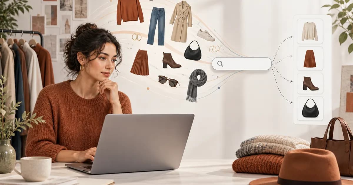 Editorial illustration for Testing predictive search against fashion catalog vocabulary