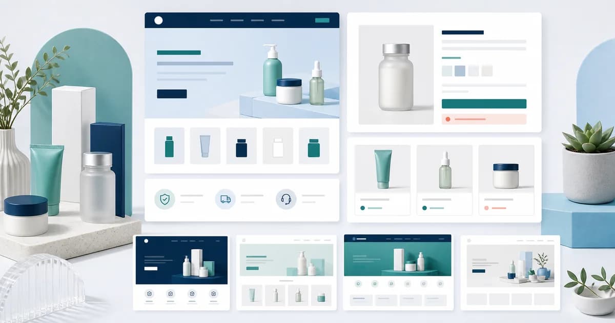 Pharmacy theme ranking with product identity and governed sales paths