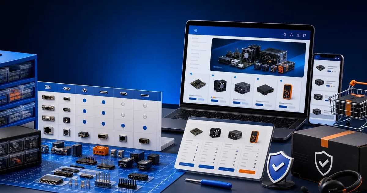 Electronics launch plan with specifications and compatibility records