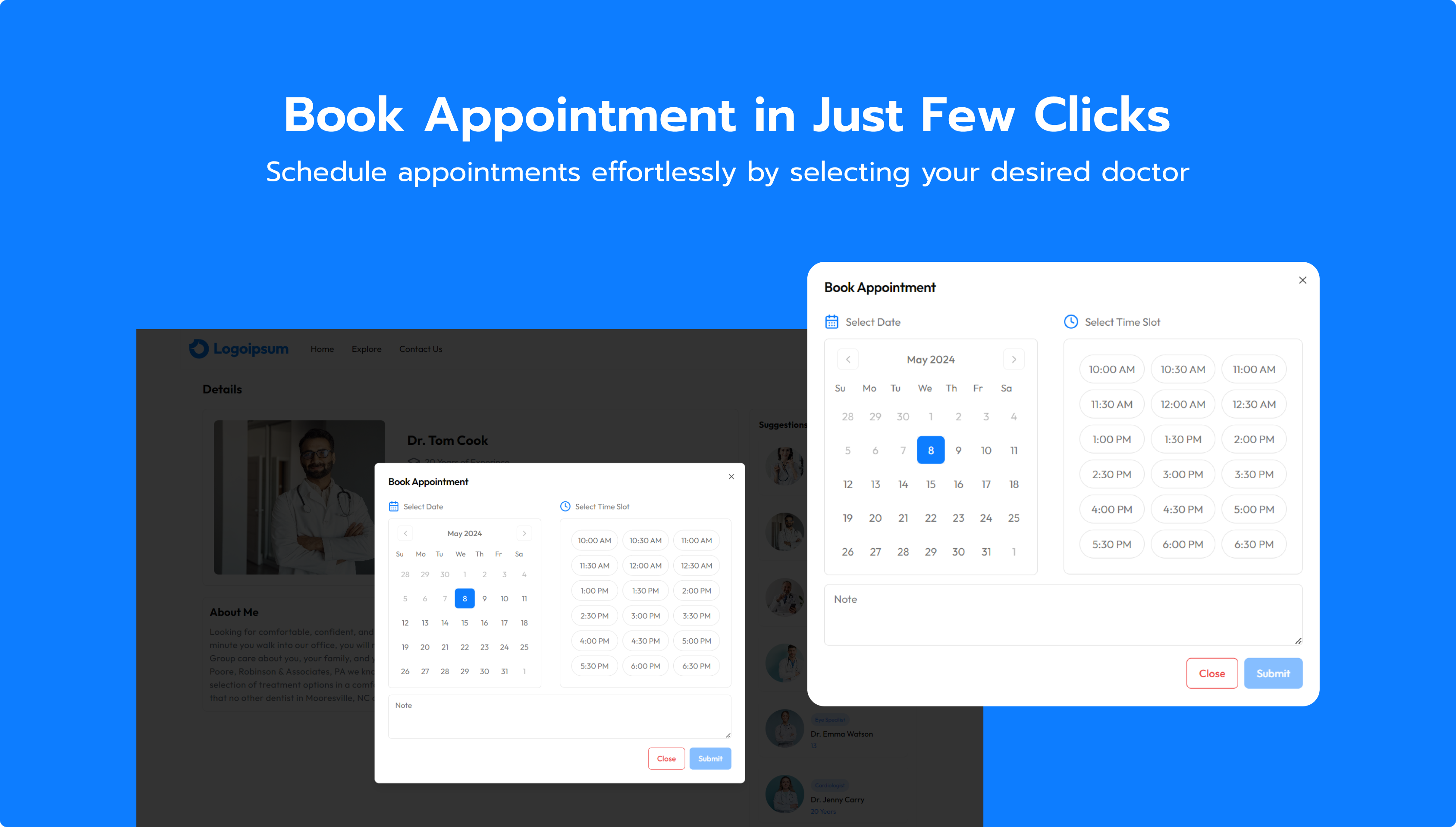 book doctor appointment