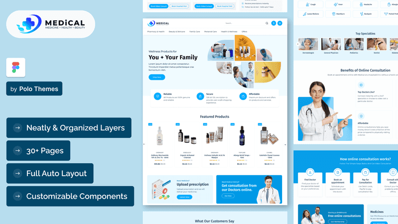 Medical Figma UI