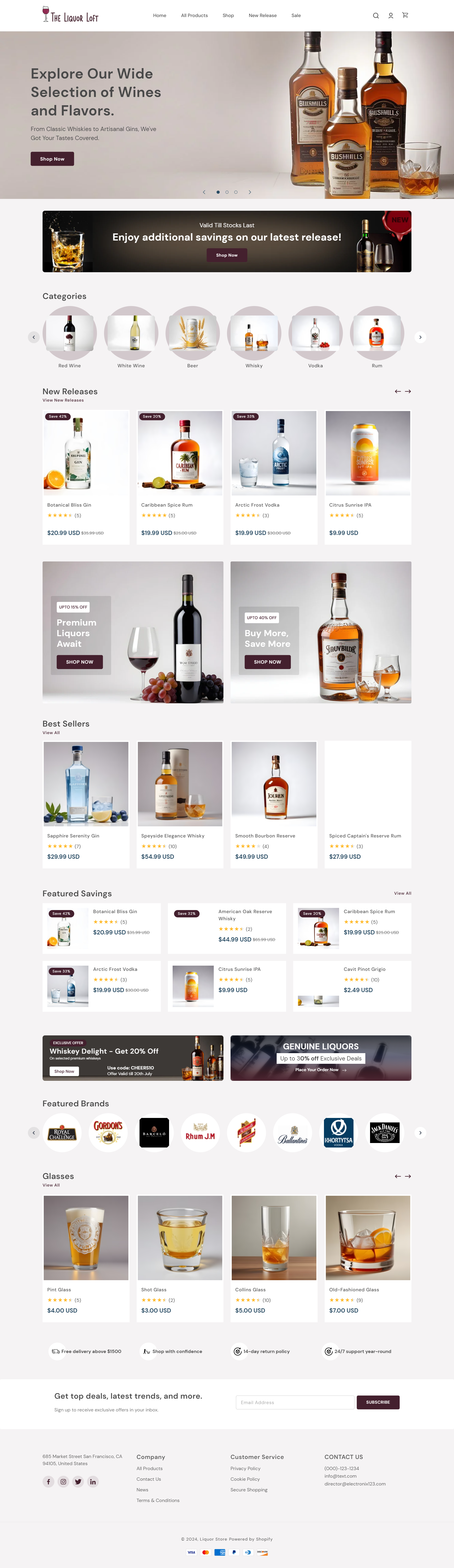 Alcohol Store