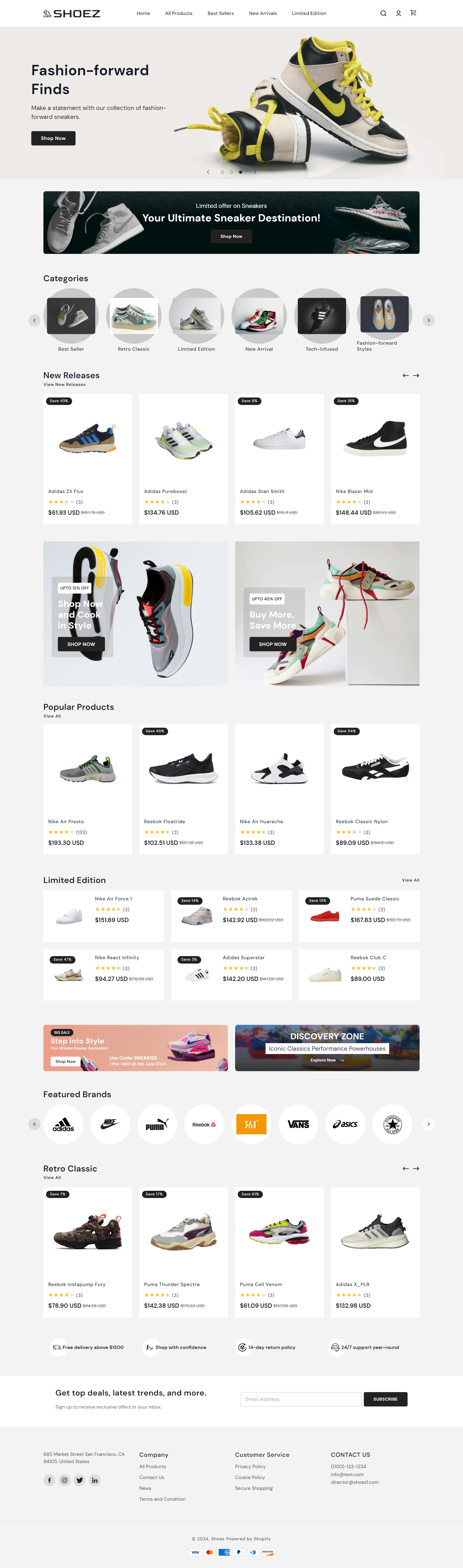Shoe Store